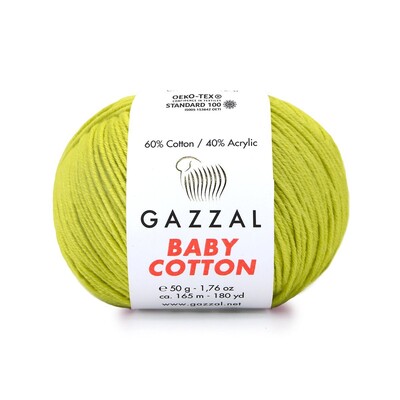 Gazzal Baby Cotton El Örgü İplikleri - Thumbnail