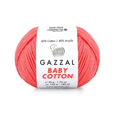 Gazzal Baby Cotton El Örgü İplikleri - Thumbnail