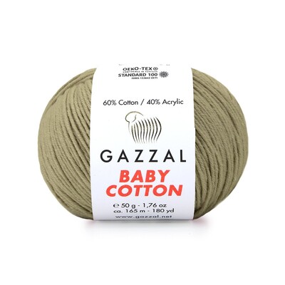 Gazzal Baby Cotton El Örgü İplikleri - Thumbnail