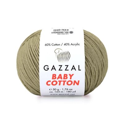 Gazzal Baby Cotton El Örgü İplikleri