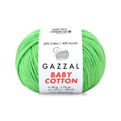 Gazzal Baby Cotton El Örgü İplikleri - Thumbnail