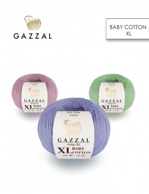 GAZZAL - Gazzal Baby Cotton XL El Örgü İplikleri