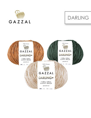  - Gazzal Darling El Örgü İplikleri