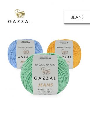 Gazzal Jeans El Örgü İplikleri