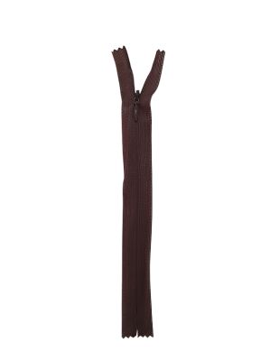 Gizli Fermuar - 18 cm - Kehverengi