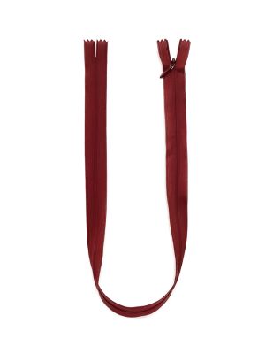 Gizli Fermuar - 60 cm - Bordo