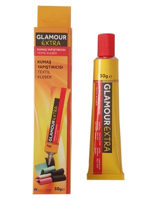 GLAMOUR - Glamour Extra Kumaş Yapıştırıcısı, Tekstil Kleber- 30 Gr