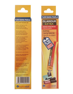 Glamour Extra Kumaş Yapıştırıcısı, Tekstil Kleber- 40 Gr