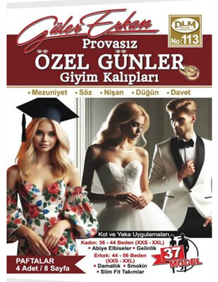 DİLEM YAYINLARI - Güler Erkan′la Provasız Giyim Kalıpları - Sayı 113