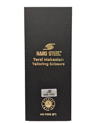  - Hard Steel Titanyum Profesyonel Terzi Makası 8 Inç / HS-7205 (1)