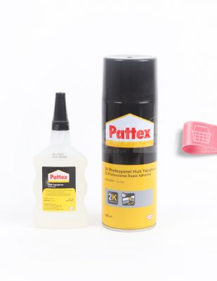 Henkel Pattex 2K Profesyonel Hızlı Yapıştırıcı - Şeffaf - 400 ml