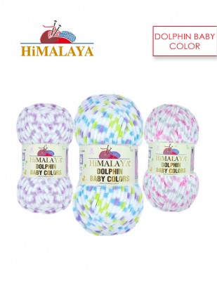Himalaya Dolphin Baby Colors Hand Knitting Yarns - Thumbnail