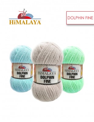 Himalaya Dolphin Fine El Örgü İplikleri - Thumbnail