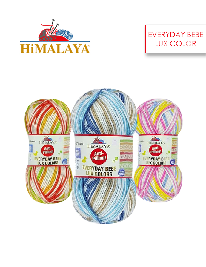 Himalaya Everyday Bebe Lux Colors Hand Knitting Yarns Himalaya Everyday Bebe Lux Colors Hand Knitting Yarns