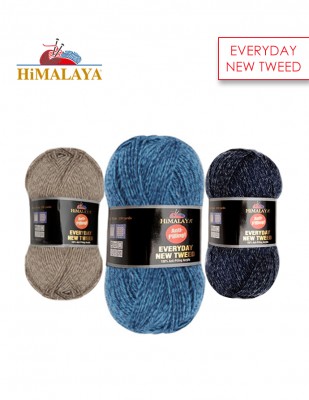 Himalaya EveryDay New Tweed Hand Knitting Yarns - Thumbnail