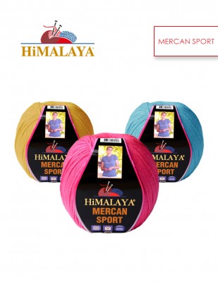 Himalaya Mercan Sport Hand Knitting Yarns - Thumbnail