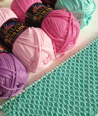 HİMALAYA - Himalaya Seta Lux El Örgü İplikleri - Dört Mevsim Kullanılabilir Örgü İplikleri (1)