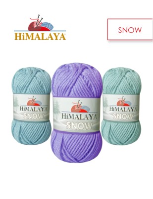 Himalaya Snow El Örgü İplikleri - Thumbnail