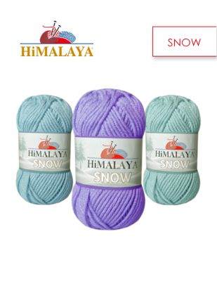 Himalaya Snow El Örgü İplikleri