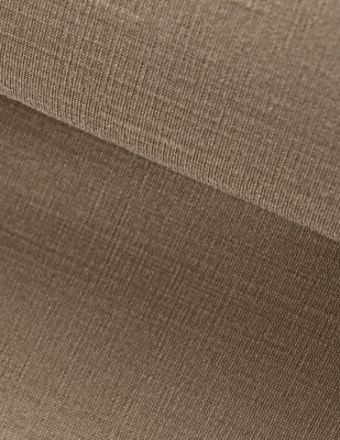 Hint İpeği İşlemelik Kumaş - Kahverengi - En 150 cm