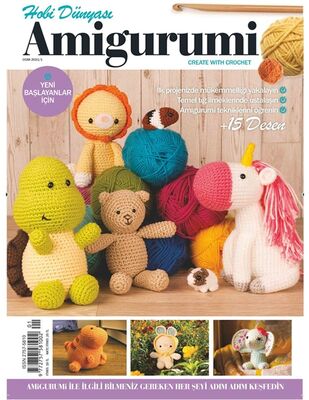 Hobi Dünyası Amigurumi Dergisi / Yeni Başlayanlar İçin - Sayı 1