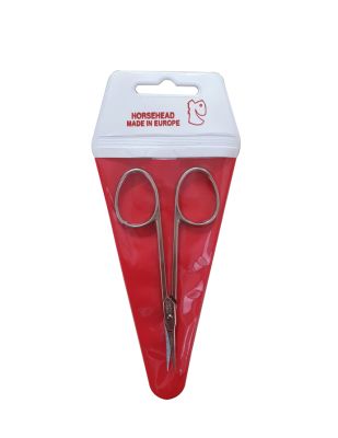 Horshead Atbaş Nakış ve Aplik Makası - Paslanmaz, Kıvrık Uçlu - 9,5 cm