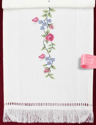 GLAMOUR - İşlemelik Hazır Runner - 50 x 150 cm (1)