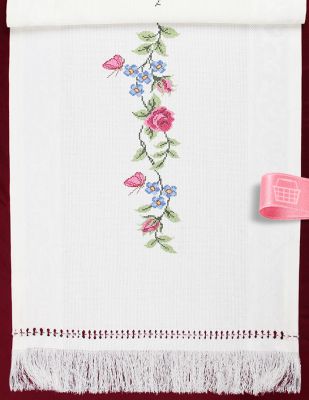 İşlemelik Hazır Runner - 50 x 150 cm