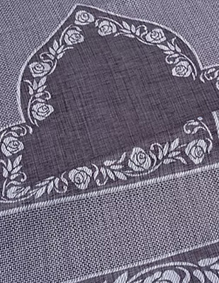 GLAMOUR - İşlemelik Hazır Seccade - 130 x 80 cm