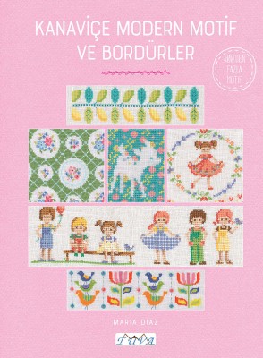 TUVA - Kanaviçe Modern Motif ve Bordürler - 6360