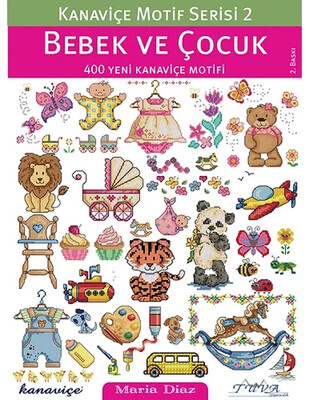 TUVA - Kanaviçe Motif Serisi - Bebek ve Çocuk - Sayı 2 - 5600