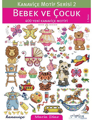 Kanaviçe Motif Serisi - Bebek ve Çocuk - Sayı 2 - 5600