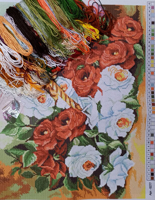  - Kanaviçe Nakış Seti 40x50 cm - 0277 (1)