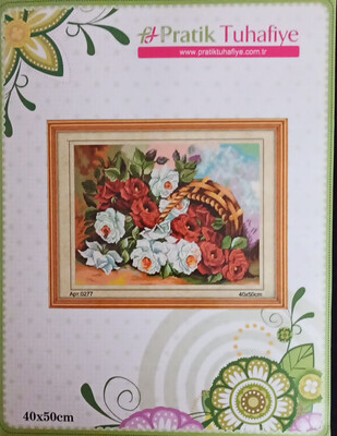  - Kanaviçe Nakış Seti 40x50 cm - 0277
