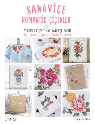 Kanaviçe Romantik Çiçekler - 6780