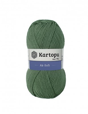 Kartopu Ak Soft Hand Knitting Yarns - Thumbnail