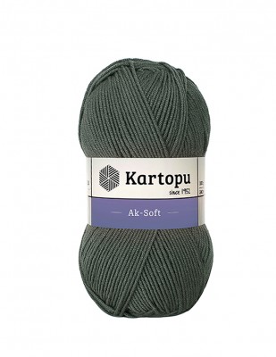 Kartopu Ak Soft Hand Knitting Yarns - Thumbnail