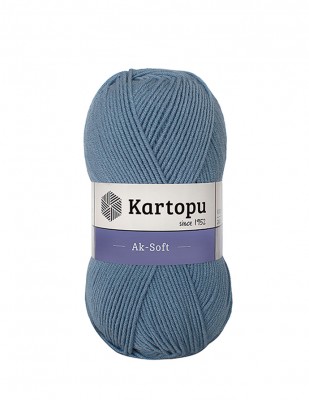 Kartopu Ak Soft Hand Knitting Yarns - Thumbnail