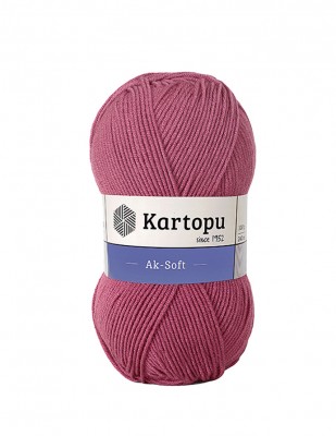 Kartopu Ak Soft Hand Knitting Yarns - Thumbnail