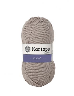 Kartopu Ak Soft El Örgü İplikleri