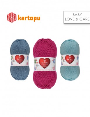 KARTOPU - Kartopu Baby Love & Care El Örgü İplikleri