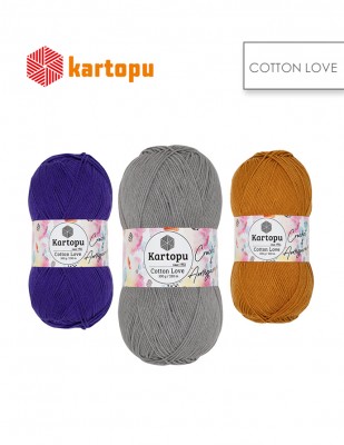 KARTOPU - Kartopu Cotton Love El Örgü İplikleri