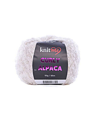 Knit me Curly Alpaca El Örgü İplikleri - Thumbnail