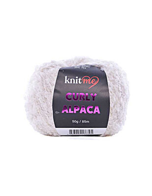 Knit me Curly Alpaca El Örgü İplikleri