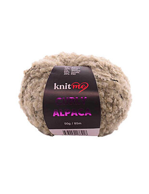 Knit me Curly Alpaca El Örgü İplikleri