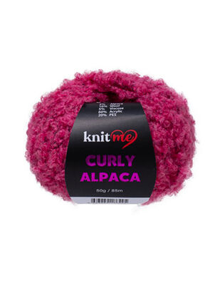 Knit me Curly Alpaca El Örgü İplikleri