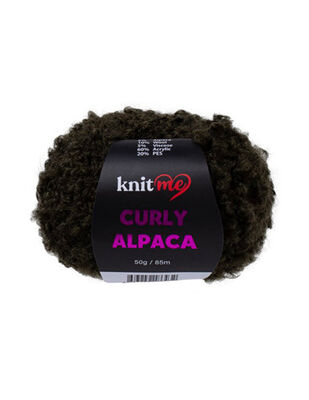 Knit me Curly Alpaca El Örgü İplikleri