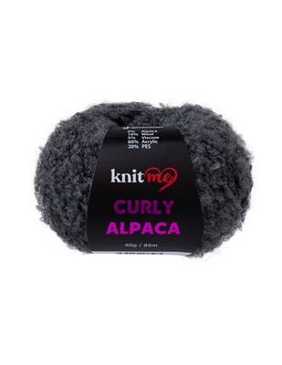 Knit me Curly Alpaca El Örgü İplikleri