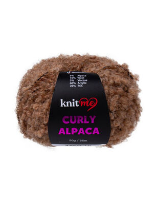 Knit me Curly Alpaca El Örgü İplikleri