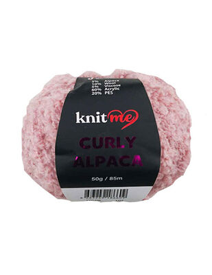 Knit me Curly Alpaca El Örgü İplikleri